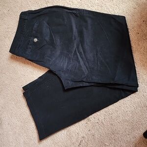 Black khakis